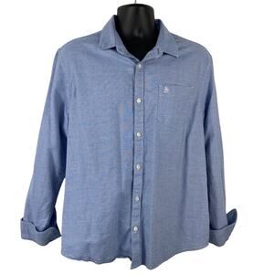 Penguin by Munsingwear heritage Slim Fit blue button down shirt XL